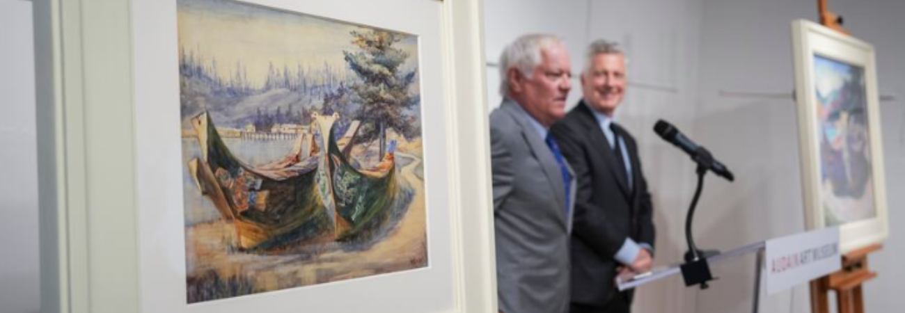 Emily Carr’s War Canoes Reunited in the Audain Art Museum